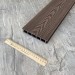 Террасная доска из ДПК  Latitudo Euro 3D 139х27 Шоколад купить в Москве