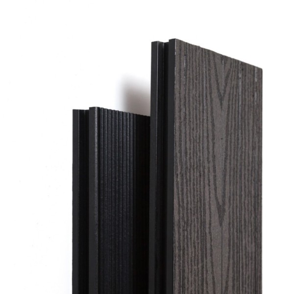 Террасная доска Ecodecking Техно плюс Графит купить в Москве