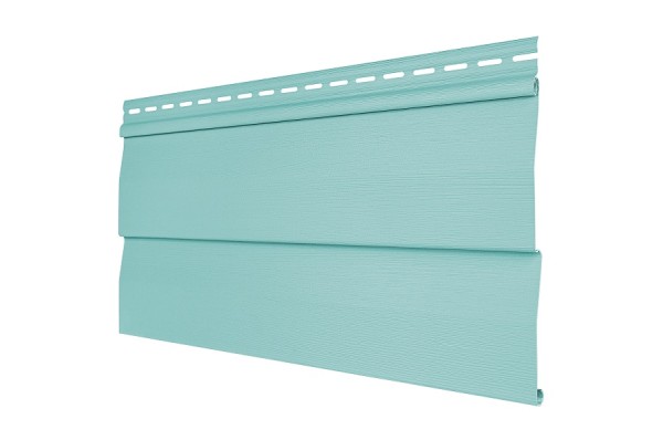 Виниловый сайдинг Tecos - корабельный брус, бирюза  купить в Москве