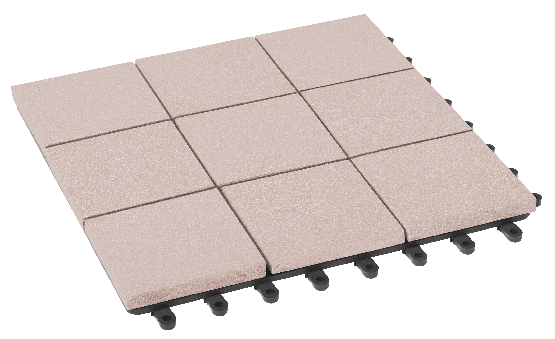 Модульный паркет ДПК GRINDERDECO Люкс 12 Выбеленный дуб купить в Москве