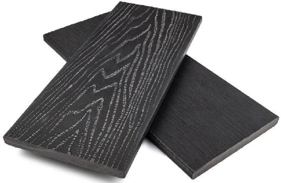 Заборная доска ДПК полнотелая NanoWood Антрацит купить в Москве