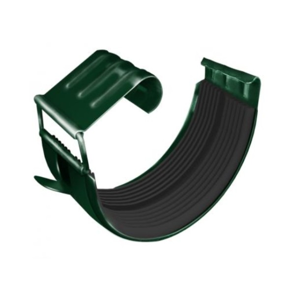 Водосток Grand Line 125x90 – Соединитель желоба RAL 6005 купить в Москве