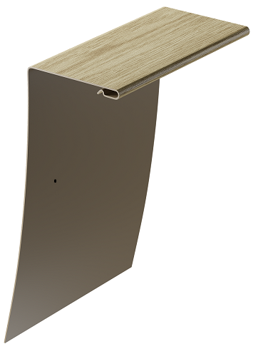 Универсальный околооконный профиль 89/254 мм, Кедр купить в Москве