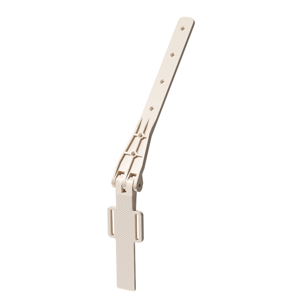 Крепление регулируемое для кронштейна желоба Docke Lux ПВХ Латте купить в Москве