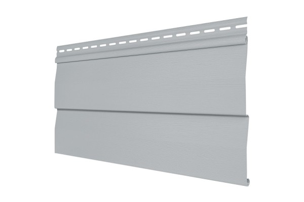 Виниловый сайдинг Tecos - корабельный брус, серый купить в Москве