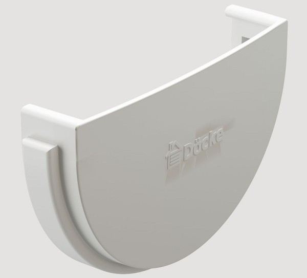 Заглушка желоба ПВХ Docke STANDART пломбир купить в Москве