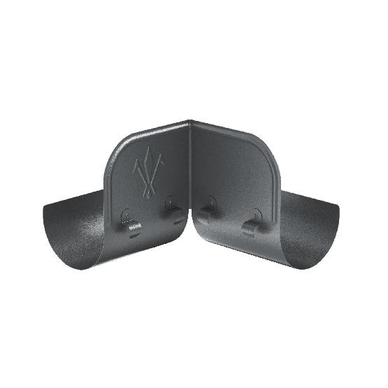 Водосток Aquasistem, Система 125/90 - Ограничитель перелива угловой RR 23 Маренго matt купить в Москве