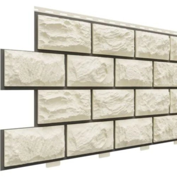 Фасадная панель Доломит Альпийский прокрашенный Слоновая кость купить в Москве