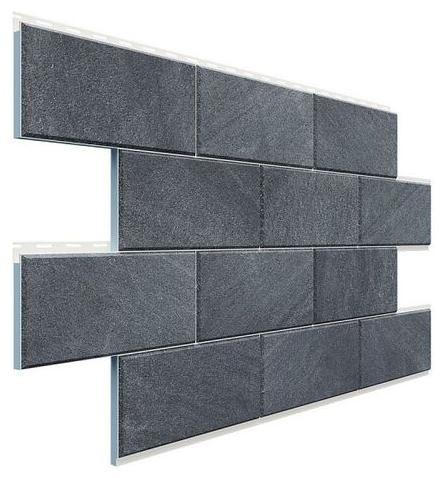 Фасадная термопанель Доломит Дагестанский камень Графит купить в Москве