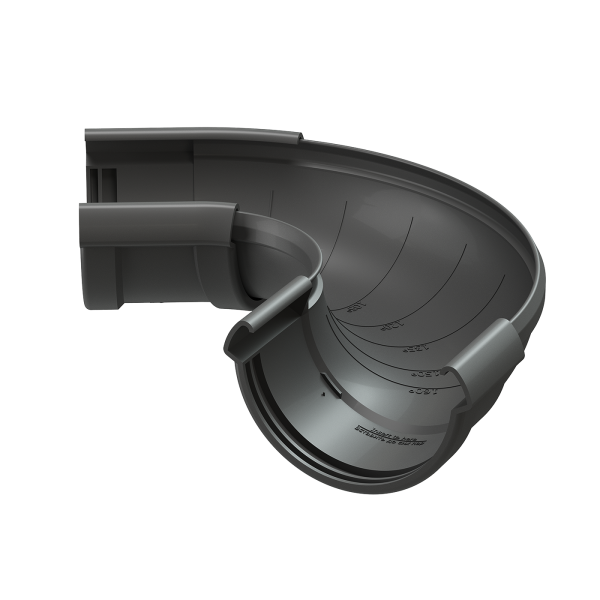 Угол регулируемый Docke Lux ПВХ - Графит купить в Москве