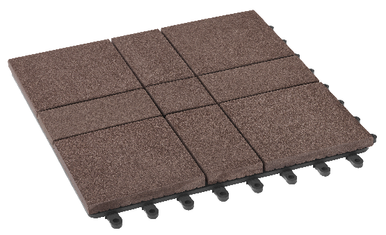 Модульный паркет ДПК GRINDERDECO Люкс 11 Шоколад купить в Москве