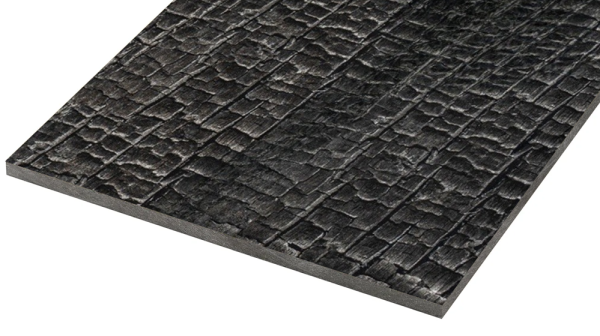 Фиброцементные панели FCSPRO Decor Wood Угольное купить в Москве