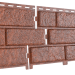 Фасадная панель Ю-Пласт Стоун Хаус Кирпич Красный купить в Москве