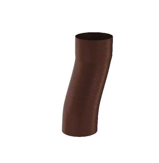 Водосток Aquasistem, Система 125x90 - S-обвод RAL 8017 Коричневый matt купить в Москве