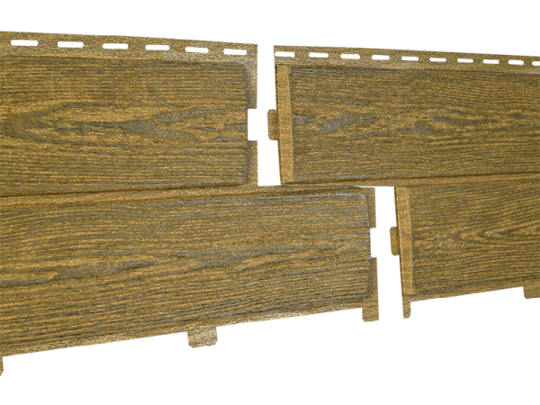 Фасадная панель Ю-пласт Хокла Винтаж Охра купить в Москве