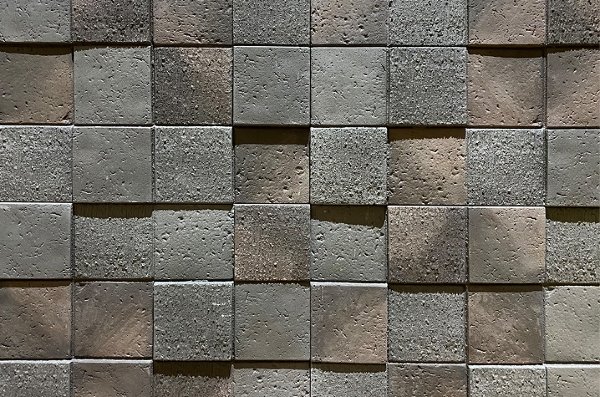 Фиброцементные панели КАНЬОН коллекция 3D-МОЗАЙКА 45 купить в Москве