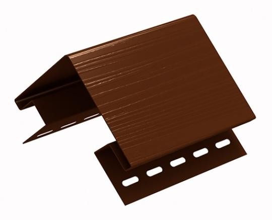 Наружный угол Ю-пласт коричневый купить в Москве
