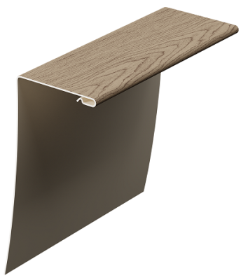 Универсальный околооконный профиль 89/254 мм, сибирский