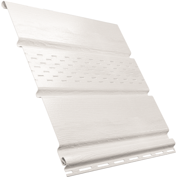 Софит Ю-Пласт перфорация по центру, белый купить в Москве