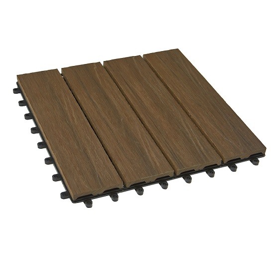 Садовый паркет дпк CM Garden Modern, 300х300 мм, PATINA BROWN (Патина коричневый) купить в Москве