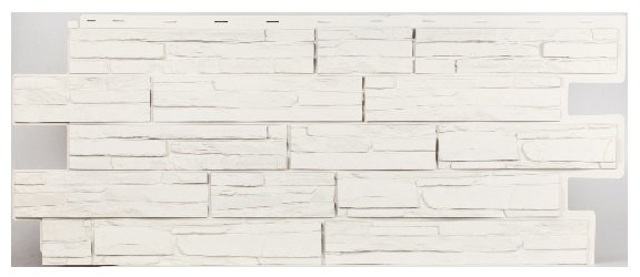 Фасадная панель T-Сайдинг-Альпийская сказка Белый купить в Москве