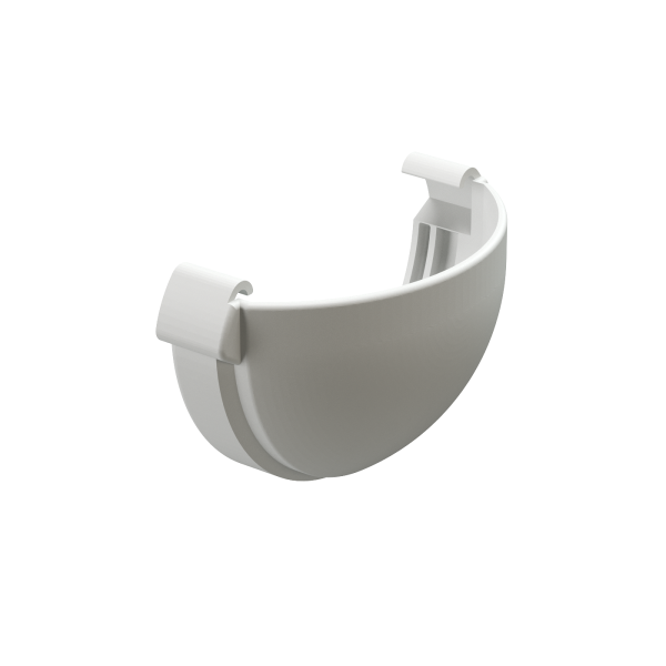 Заглушка желоба Docke Lux ПВХ Пломбир купить в Москве