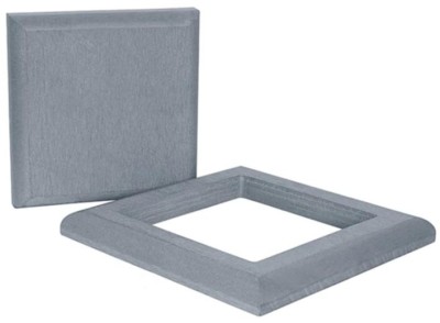 Комплект крышка и юбка ДПК для столба Polivan SINGARAJA серый