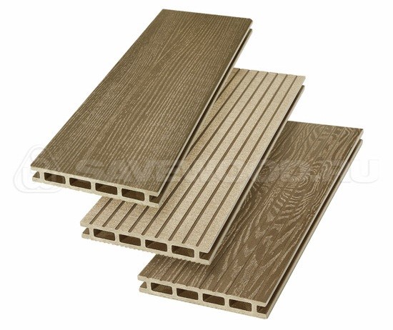 Террасная доска из ДПК SW Carpinus (R) — двухсторонняя тик купить в Москве