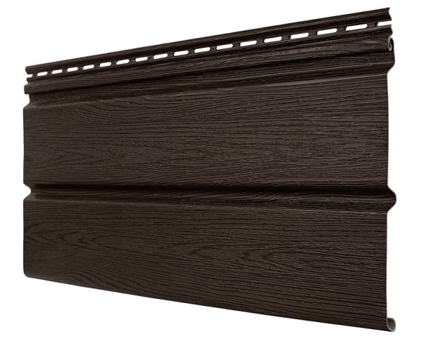 Виниловый сайдинг tecos, серия lux - Вагонка - бразильская вишня купить в Москве