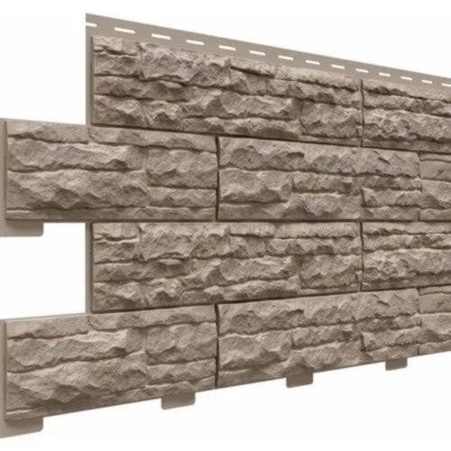 Фасадная панель Скалистый риф Премиум Графит  купить в Москве