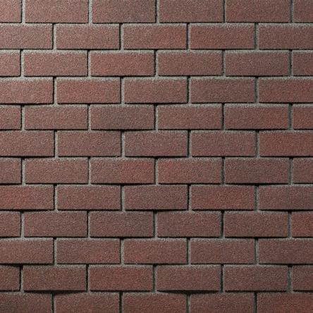 Фасадная плитка битумная, Технониколь HAUBERK кирпич Обожжённый купить в Москве