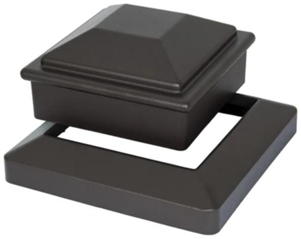 Комплект крышка и юбка для столба Polivan SINGARAJA из алюминия купить в Москве