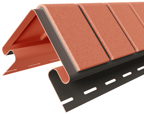 Угол наружный «Кирпич прокрашенный», Красный купить в Москве