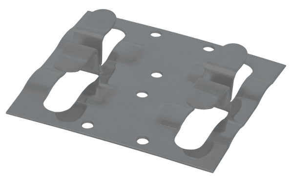 Кляймер рядный Grinder для монтажа наличника серый купить в Москве