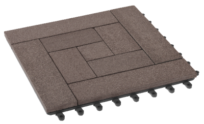 Модульный паркет ДПК GRINDERDECO Люкс 10 Венге