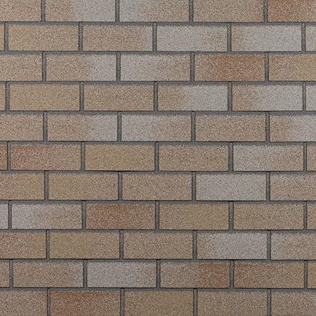 Фасадная плитка битумная, Технониколь HAUBERK кирпич Каталонский купить в Москве