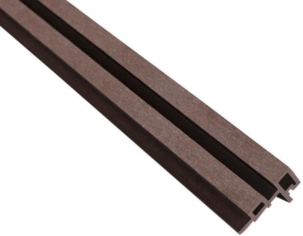 Угловой элемент для панели ДПК Outdoor шлифованный морёный дуб купить в Москве