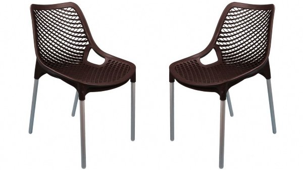 Стулья для уличных кафе коричневые купить в Москве