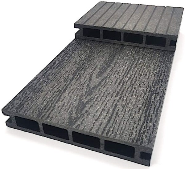 Доска Террасная NanoWood «Эко Классик» Антрацит купить в Москве