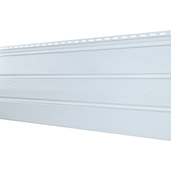 Софит Ю-Пласт Классический, перфорация по центру белый купить в Москве