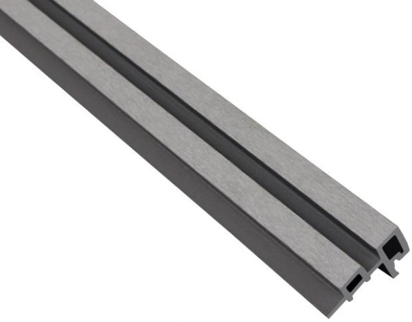 Угловой элемент для панели ДПК Outdoor шлифованный серый купить в Москве