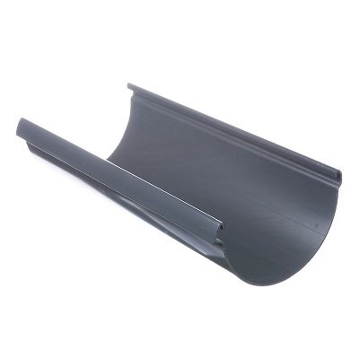 Желоб водосточный Docke Lux ПВХ - Графит купить в Москве