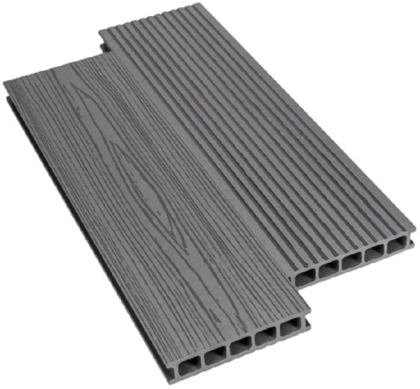 Террасная доска ДПК Deckart Praktik Optimum Серый купить в Москве