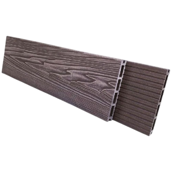 Террасная доска NanoWood Comfort 3D тиснение + вельвет Венге купить в Москве
