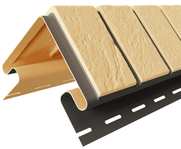 Угол наружный «Кирпич славянка» прокрашенный, Жёлтый купить в Москве