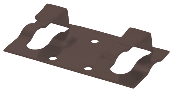 Кляймер стартовый Grinder для монтажа наличника коричневый купить в Москве