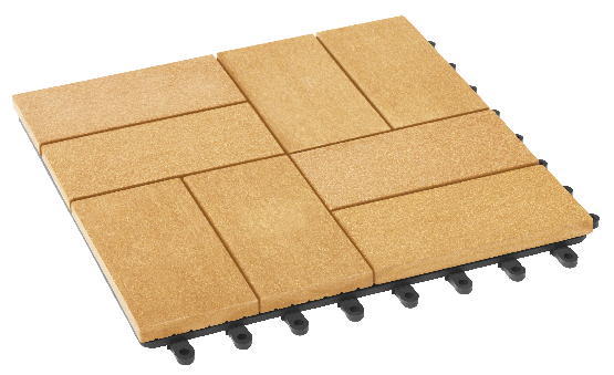 Модульный паркет ДПК GRINDERDECO Люкс 9 Песчаник купить в Москве