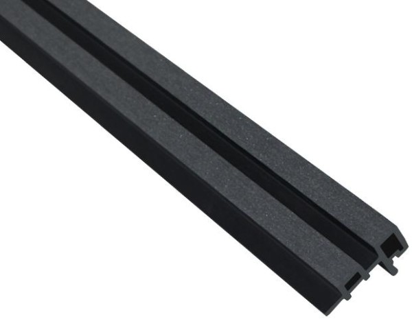 Угловой элемент для панели ДПК Outdoor шлифованный черный купить в Москве