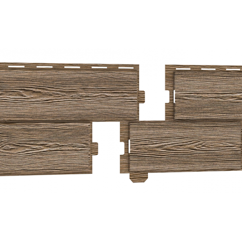 Фасадная панель Ю-пласт Хокла Лиственница медовая купить в Москве