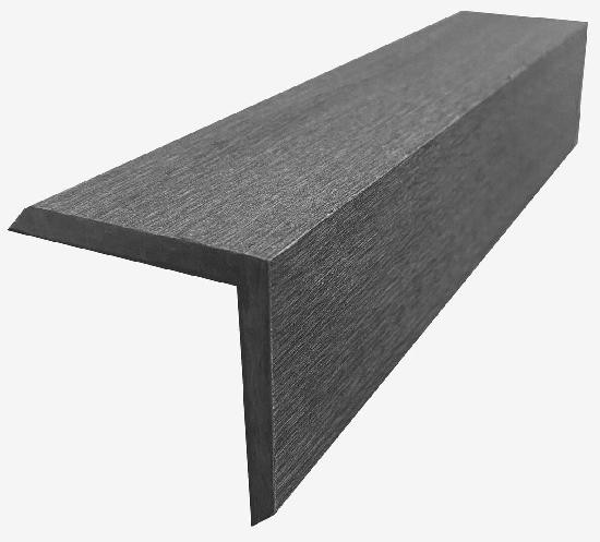 Декоративный угол 50×50 графит купить в Москве